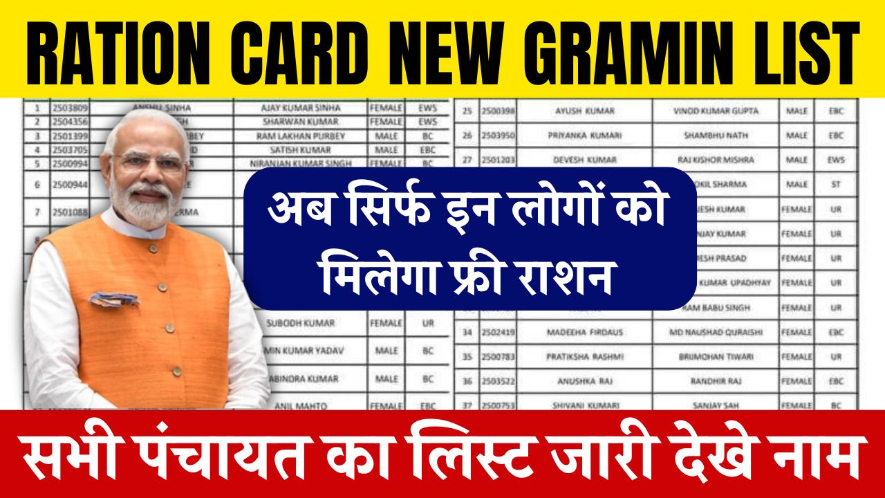 Ration Card Gramin List